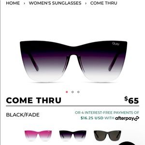 Quay sunglasses